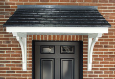 GRP over door canopy with