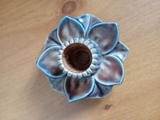 Collectable & Decorative WADE SINGLE CANDLE HOLDER in a Floral Design