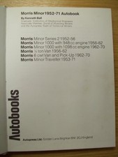 Morris minor 1952 autobook - minor, 1952-71
