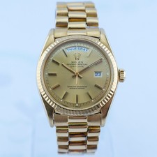 Rolex 18ct Gold President
