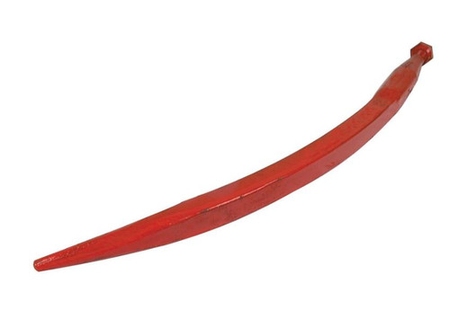 Loader tine curved 680mm - -,