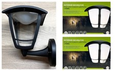 2 x Luceco LED Coach Lantern