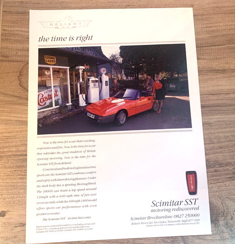Reliant scimitar sst - reliant,
