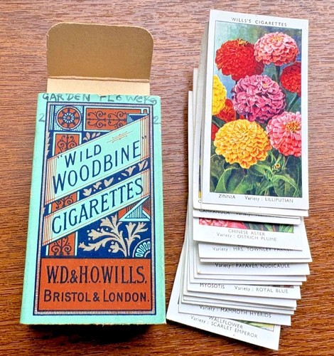 Wills garden flowers cigarette - wills,