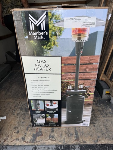 Member mark gas patio - mark, heater