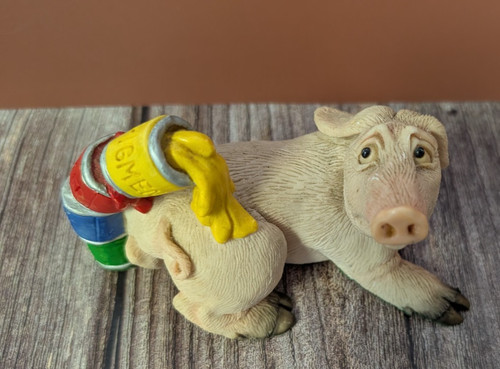 Piggin accident prone ornament - piggin,