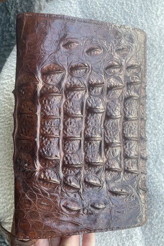 Real crocodile skin bag - real,
