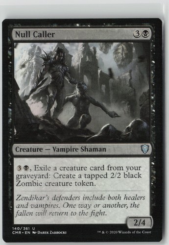 Null caller commander - null, legends