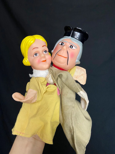 70s vintage hand puppet punch - vintage,