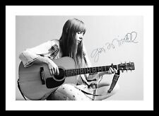 JONI MITCHELL AUTOGRAPHED