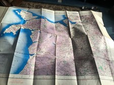 WW2 WAR OFFICE map of "North