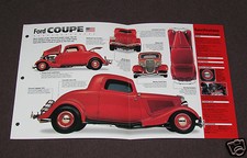 1934 FORD COUPE HOT ROD Car