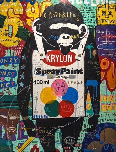 Jisbar krylon monkey - krylon,