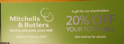 Off mitchells butlers - off,