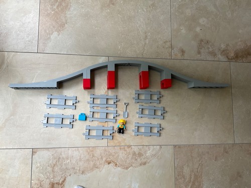Lego duplo train track - lego, +
