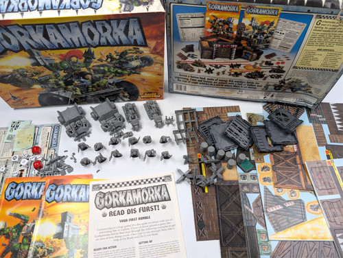 Gorkamorka box set - gorkamorka, board