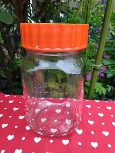 Kilner ravenhead jar orange - kilner,
