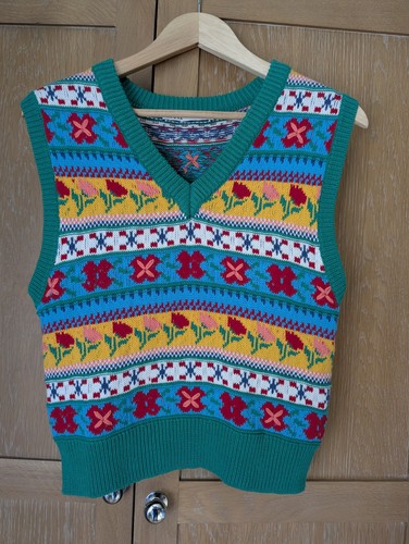 Zara floral fair isle - floral,