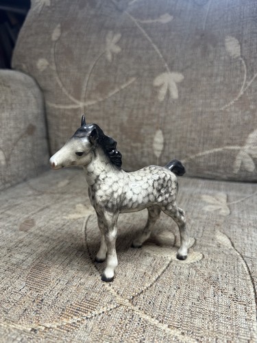 Beswick rocking horse grey - beswick,