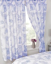 Toile jouy blue - toile,