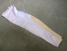 Quality Gents Men’s Harry Hall White Cream Dressage Show jodhpurs 30L Breeches