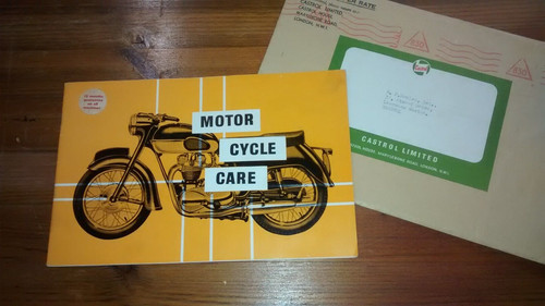 1960s castrol motorcycle care - 1960s,