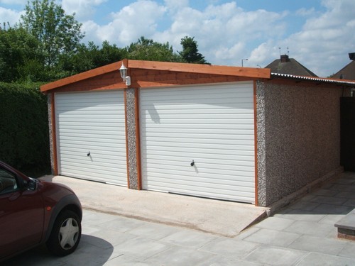Apex roof double concrete - apex,