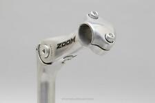 Zoom Adjustable Silver NOS Quill Stem - 120 mm 1 1/8" Classic 1990s Handlebar