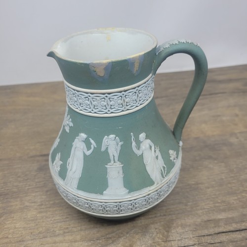 Green wedgwood jasperware - green,