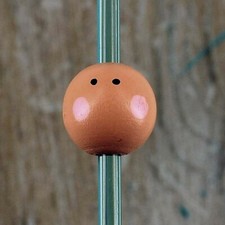 Baby Heads Wooden Angel Doll