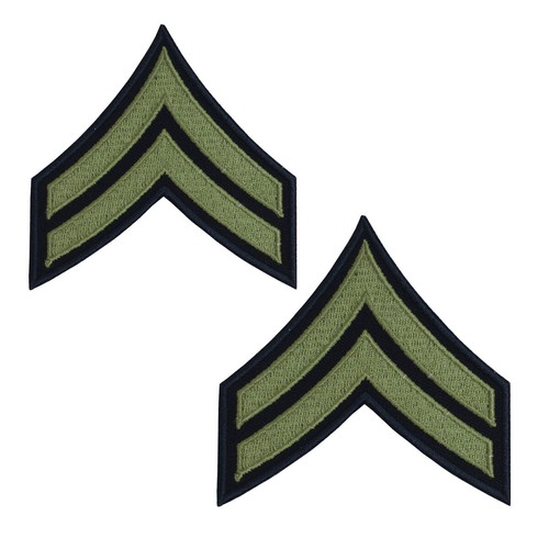 Pair corporal stripes badge - corporal,