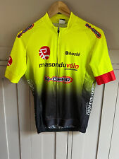 Velotec Maison du Velo men's cycle jersey | Yellow/Black/Red | Medium | Rare