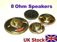 MINIATURE SPEAKER  8 ohm 8R    from 0.5w to 3w    loudspeaker  - UK Stock