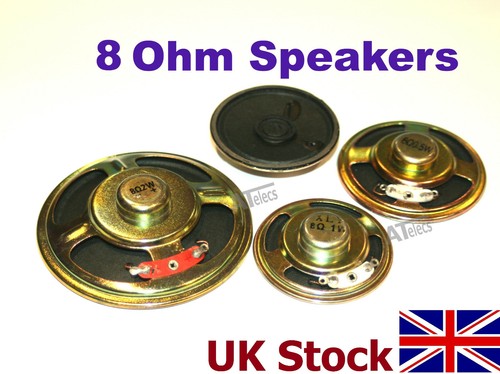 Miniature speaker ohm 8r - ,