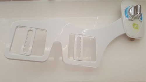 Bidet toilet seat attachment - ,