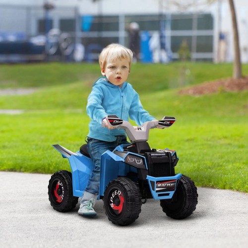 Homcom electric quad bike - bike,, 6v