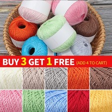 50g Soft Wool/Yarn Lace Knitting & Crocheting Knitting Needles Sweater UK