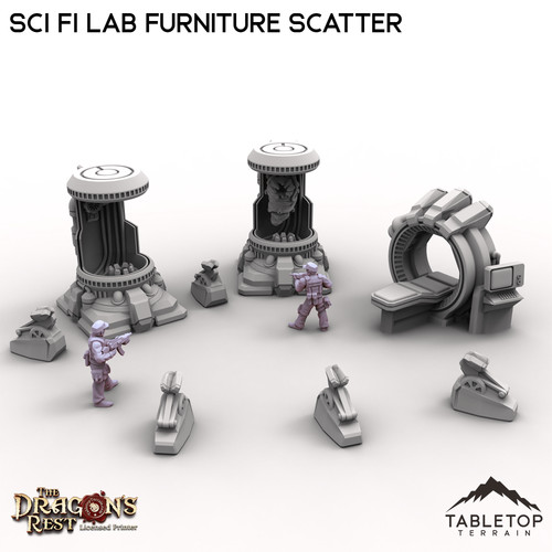 Sci lab furniture - fi, scatter