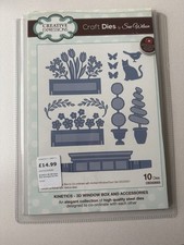 Creative Expressions Dies - Sue Wilson - Kinetics - 3D Window Box & Accessories