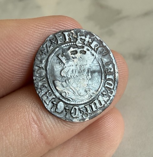 Henry viii silver - henry, canterbury