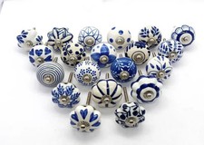 Indian 24 PC Blue Vintage