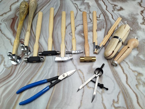 Set hammer with clamps - set,