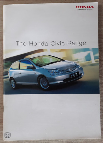 Honda civic range - civic, brochure