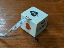 RARE VINTAGE DICE CUBE BRIDGE