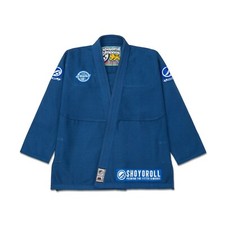 Blue Shoyoroll Azure Competitor Jiu Jitsu Gi 450 GSM ***With Bag***