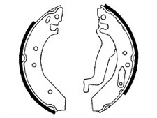 Delphi LS1645 BBS6233 Brake Shoe Set of 4 Fits Civic