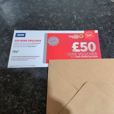 New £50.00 voucher Virgin coupon Christmas Xmas 14.99p