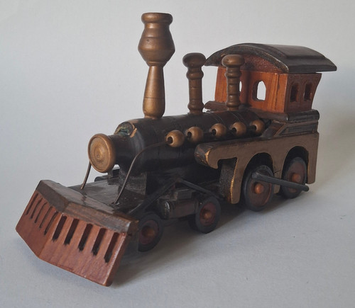 Wooden western steam - western, train