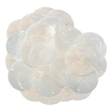 100Pcs Capiz Shells 2" Round