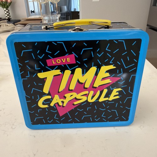 Metal lunch box time capsule - lunch,